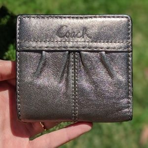 Metallic Coach Wallet